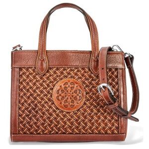 Brighton Carlina Top Handle Tote Bag in Whiskey/Cognac #H37838